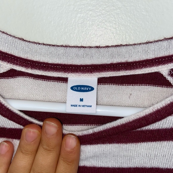 Bundle of Two Old Navy Striped Blouses: M - EUC - Picture 10 of 11